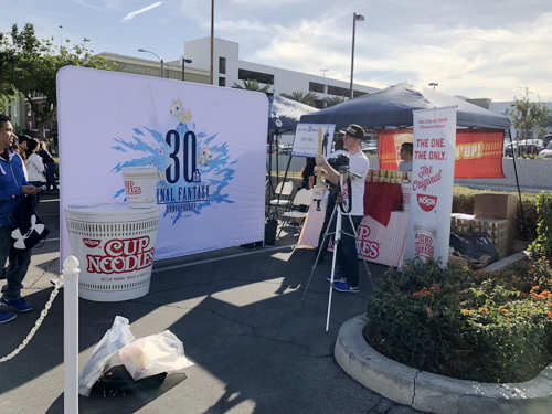 Cup Noodle Photo Booth