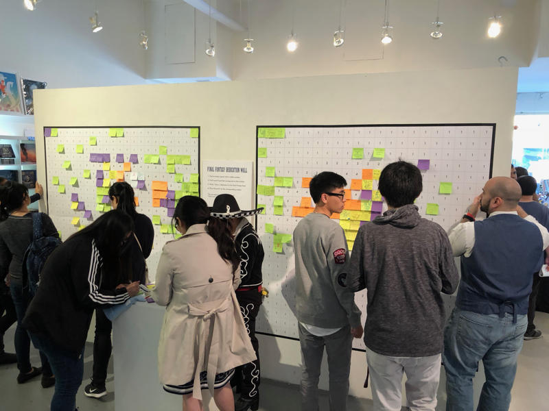 Final Fantasy Dedication Wall