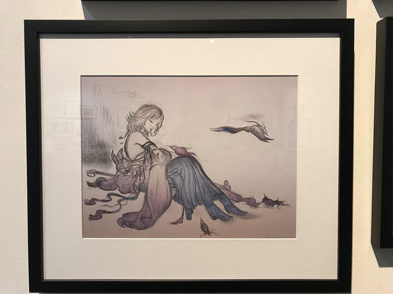 Final Fantasy X - Yuna by Yoshitaka Amano