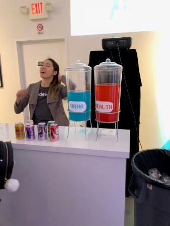 Refreshments - Health and Mana Drinks
