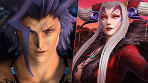 Seymour (Final Fantasy X) and Ultimecia (Final Fantasy VIII)