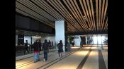 The lines in the lobby just make me think 'GOTTA GO FAST'