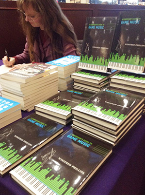 Winifred Phillips Signing Books