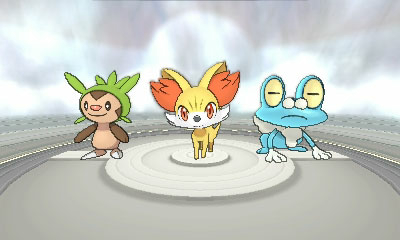 Pokemon Y Image - Starters