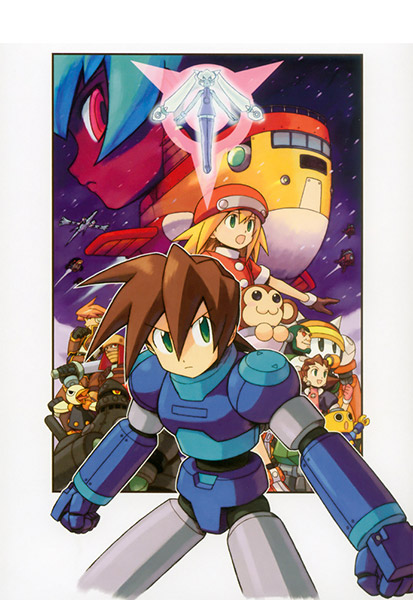 Mega Man Legends 2 Artwork