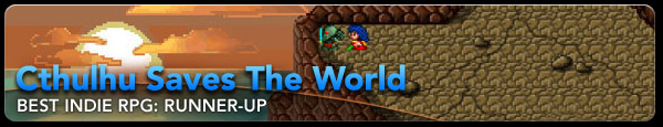 Runner-up: Cthulhu Saves The World