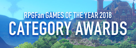 RPGFan Games of the Year 2018 - Category Awards Banner