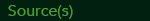 Source(s)