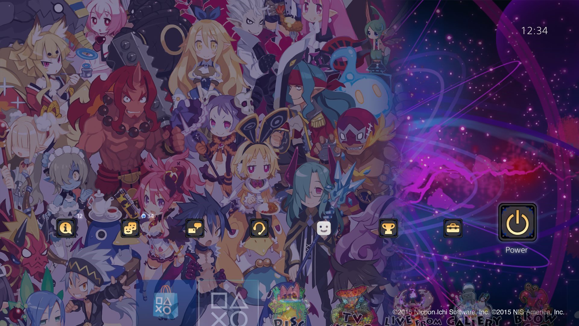 disgaea 5 PS4 theme