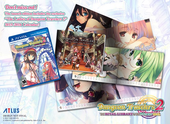 Dungeon Travelers 2 Calendar
