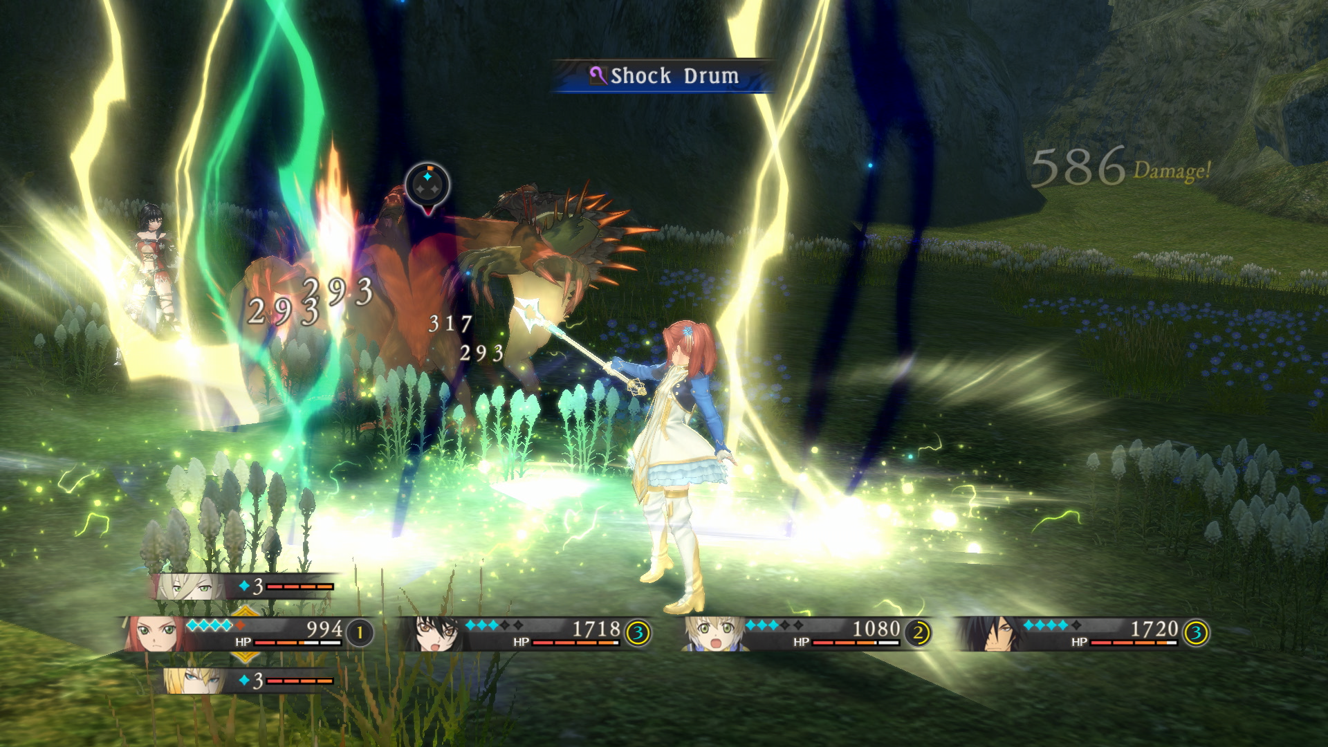 tales of berseria shock drum