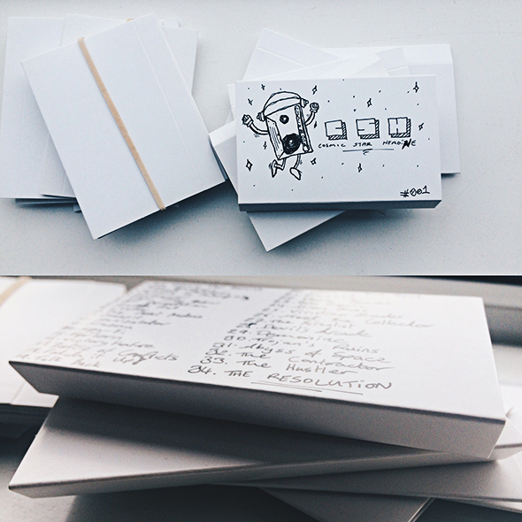 Cosmic Star Heroine Cassette Doodles