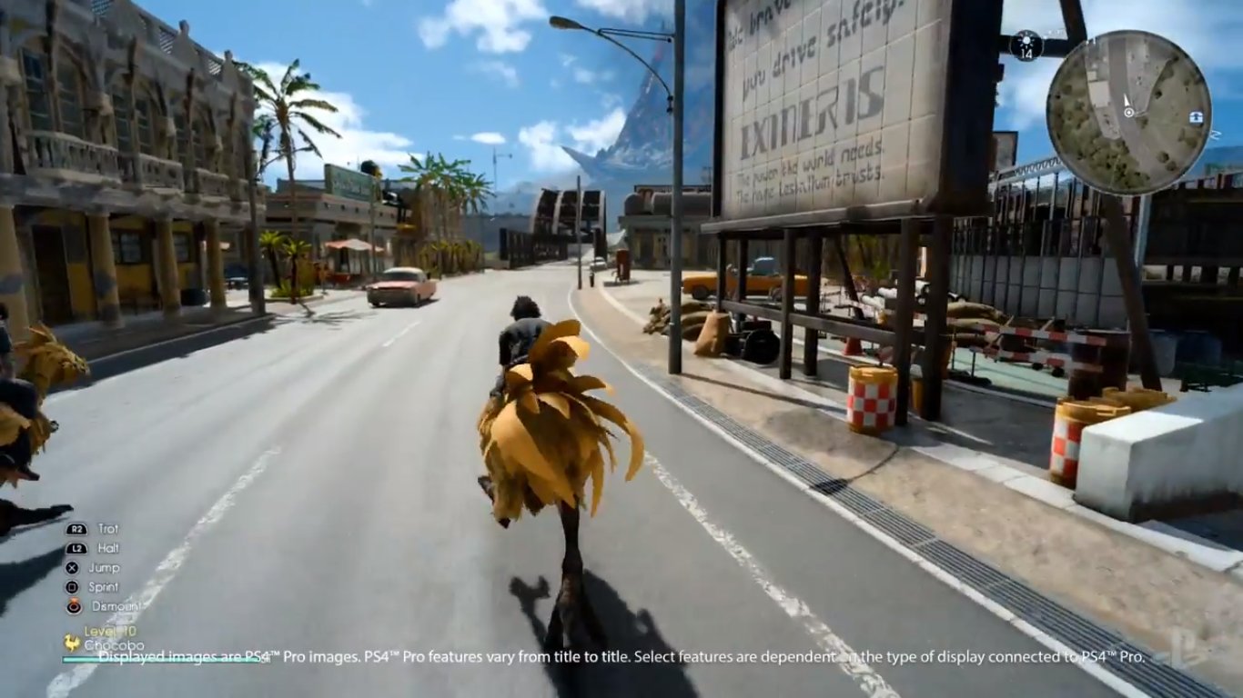 final fantasy xv ps4 pro