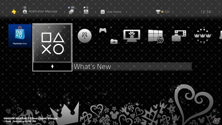 kingdom hearts 28 ps4 theme