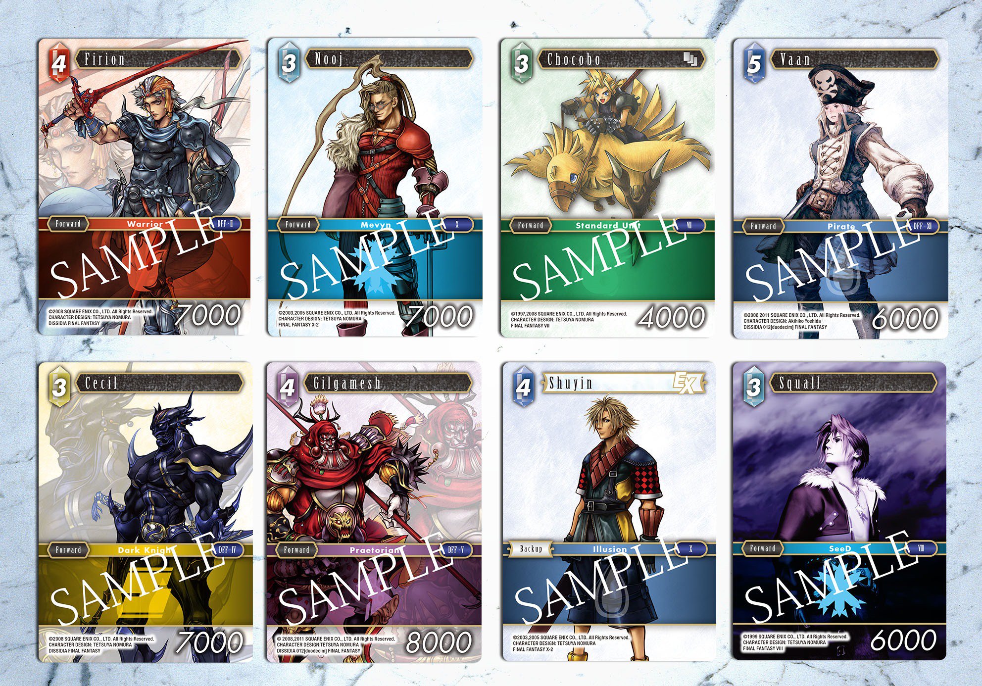 final fantasy tcg card set