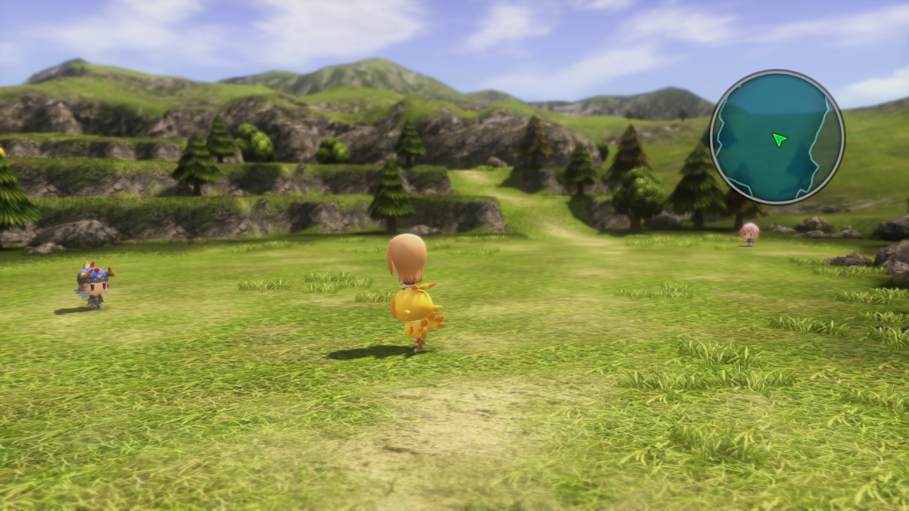 world of final fantasy chocobo