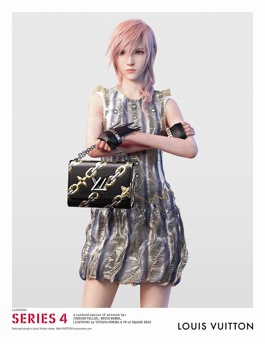 lightning final fantasy xiii ffxiii ff13 square enix fashion louis vuitton maison