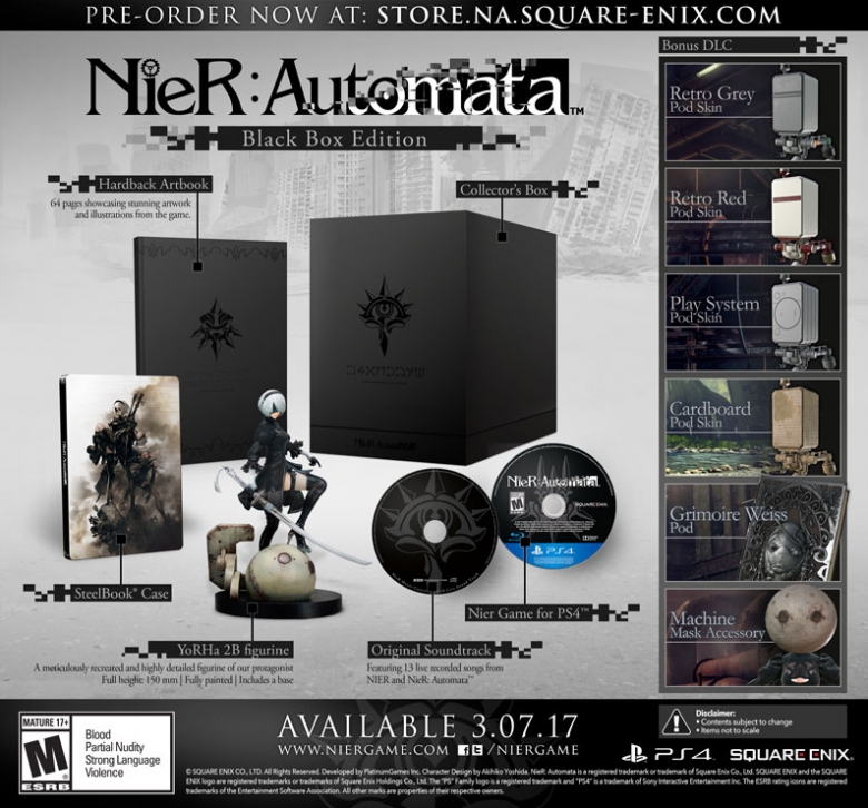nier automata black box edition