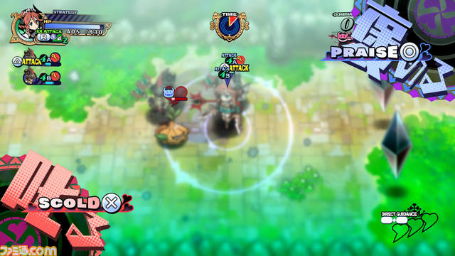 nis four princesses combat action rpg