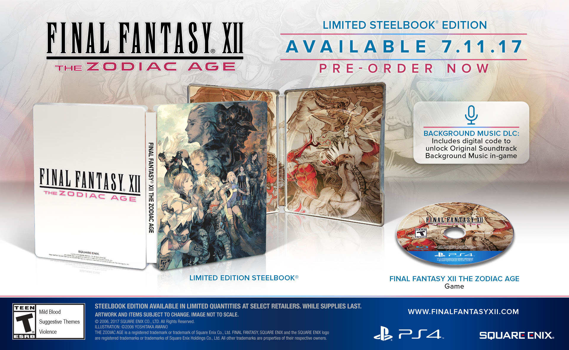 final fantasy xii steelbook