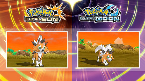 pokemon ultra sun moon dusk form lycanroc