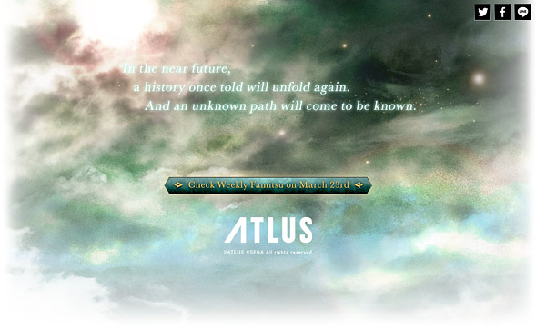 Radiant Historia Teaser Site