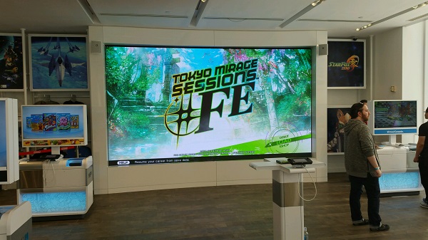 The title screen.